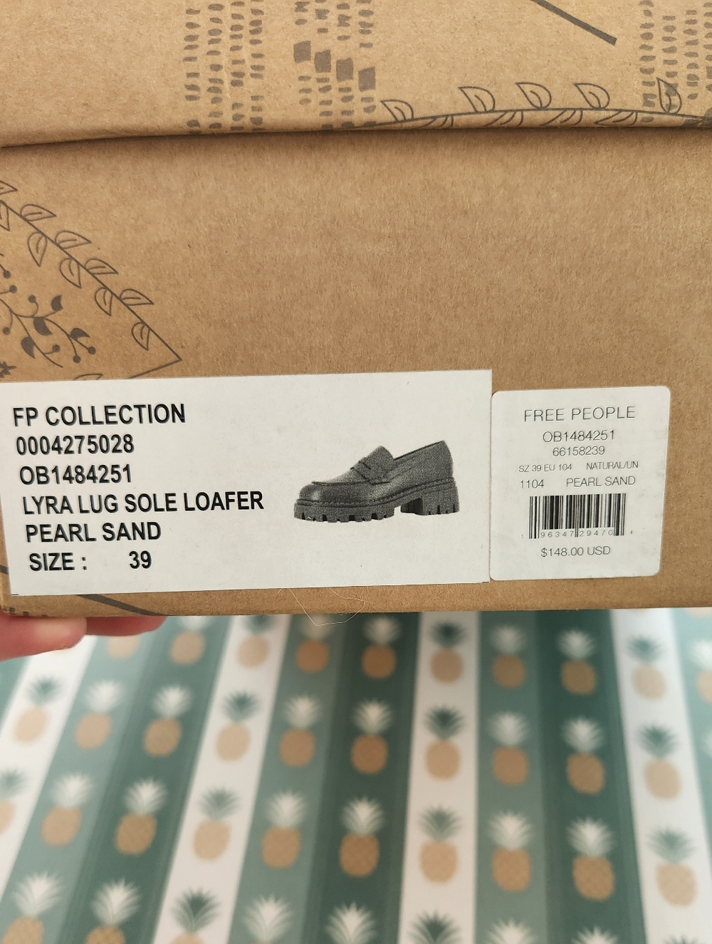 Free People Lyra Lug Sole Loafer - Picture 9 of 9